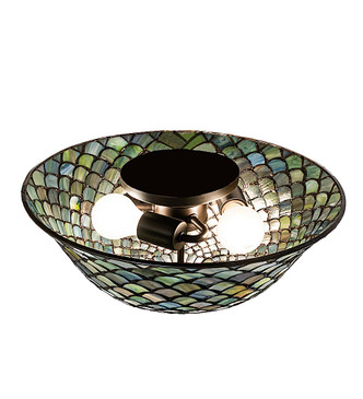 Tiffany Fishscale Flushmount (27437)