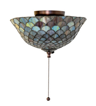 Tiffany Fishscale Fan Light Fixture (27451)