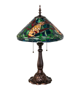 Tiffany Koi Two Light Table Lamp (274702)
