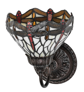 Tiffany Hanginghead Dragonfly One Light Wall Sconce (275653)