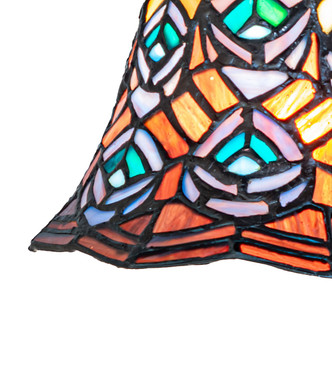 Tiffany Peacock Feather One Light Flushmount (276080)