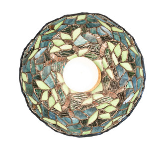 Nightfall Wisteria One Light Flushmount (276081)