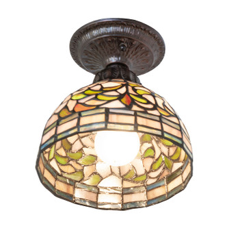 Tiffany Turning Leaf One Light Flushmount (276092)