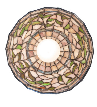 Tiffany Turning Leaf One Light Flushmount (276092)