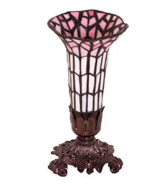 Stained Glass Pond Lily Mini Lamp (27679)