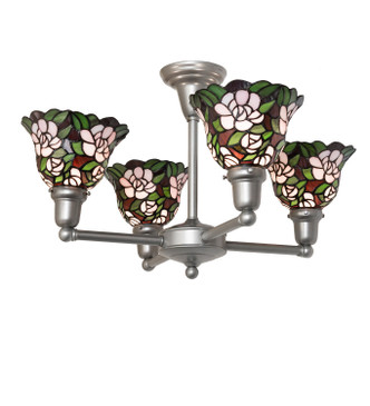 Meyda Tiffany - 277046 - Four Light Chandelier - Begonia