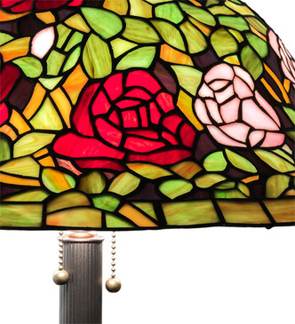Tiffany Rosebush Three Light Floor Lamp (27821) Tiffany Rosebush Three Light Floor Lamp (27821)