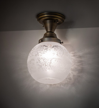 Revival Schoolhouse One Light Flushmount (278330)