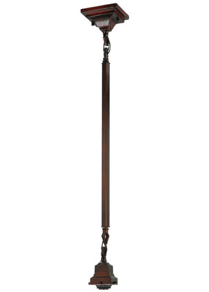Meyda Tiffany - 27846 - One Light Pendant Hardware - Bungalow - Mahogany Bronze