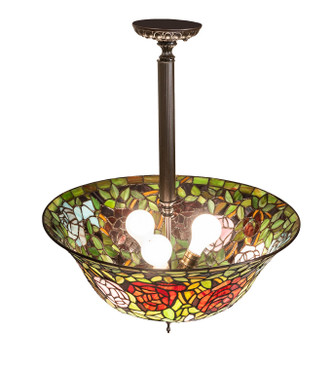 Tiffany Rosebush Three Light Pendant (280149)