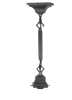 Meyda Tiffany - 28125 - One Light Pendant Hardware - Bungalow - Mahogany Bronze