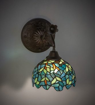 Nightfall Wisteria One Light Wall Sconce (282697)
