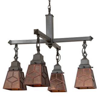 Bungalow Four Light Chandelier (28277)