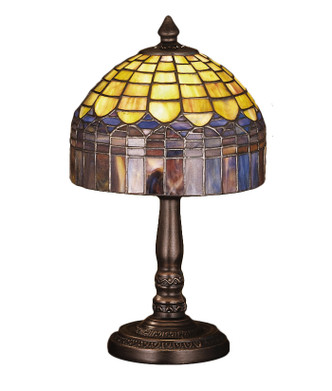 Meyda Tiffany - 29485 - Mini Lamp - Tiffany Candice - Mahogany Bronze