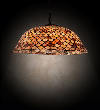 Tiffany Fishscale Three Light Pendant (31160)
