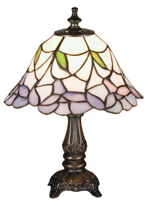 Meyda Tiffany - 31194 - One Light Mini Lamp - Daffodil Bell - Ca Purple