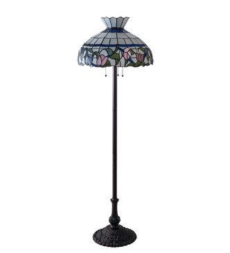 Rose Vine Three Light Floor Lamp (37718)