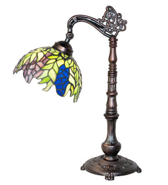Tiffany Honey Locust One Light Desk Lamp (46564)