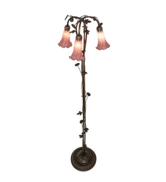 Lavender Three Light Floor Lamp (48433)