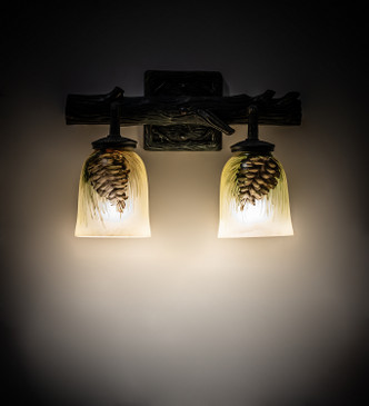 Pinecone Two Light Wall Sconce (49521)