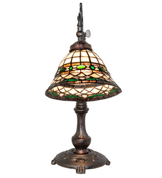 Tiffany Roman One Light Table Lamp (65077)