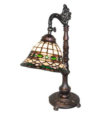 Tiffany Roman One Light Table Lamp (65077)