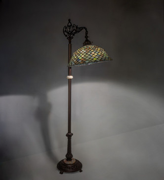 Fishscale One Light Floor Lamp (65838)