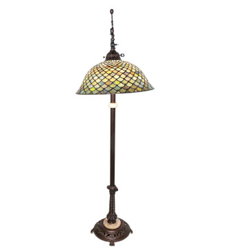 Fishscale One Light Floor Lamp (65838)