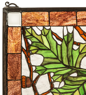Acorn & Oak Leaf Window (66276)