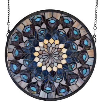 Tiffany Peacock Feather Window (66805)