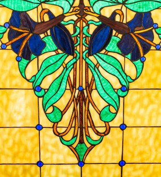 Nouveau Lily Window (67136)