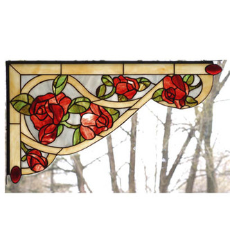 Meyda Tiffany - 67138 - Left Corner Bracket - Bed Of Roses - Multi