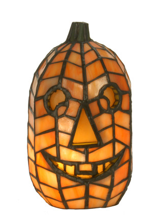 Meyda Tiffany - 68100 - One Light Accent Lamp - Jack O'Lantern - Antique Copper Meyda Tiffany - 68100 - One Light Accent Lamp - Jack O'Lantern - Antique Copper