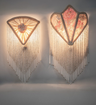 Fabric & Fringe Night Light (68563)