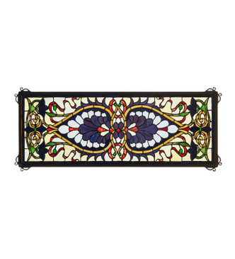 Meyda Tiffany - 78104 - Window - Antoinette - Baw Pbna Zai Burgundy Pbw