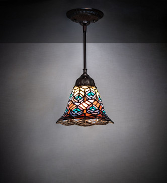 Tiffany Peacock Feather One Light Pendant (82421)