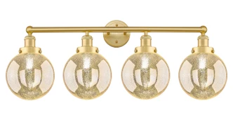 Innovations - 616-4W-SG-G208-8 - Four Light Bath Vanity - Edison - Satin Gold