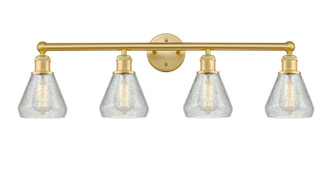 Innovations - 616-4W-SG-G275 - Four Light Bath Vanity - Edison - Satin Gold