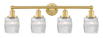 Innovations - 616-4W-SG-G302 - Four Light Bath Vanity - Edison - Satin Gold
