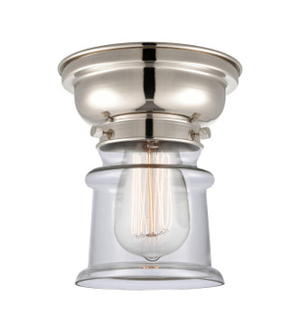 manufacturer_finish:Polished Nickel|manufacturer_glass:Clear Small Canton|light_output:220.00lm|color_temperature:2200K|cri:99