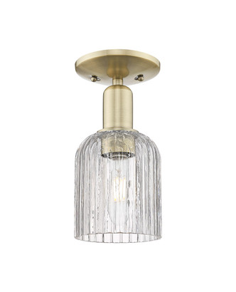 Innovations - 716-1C-AB-G559-5CL - One Light Semi-Flush Mount - Arcadia - Antique Brass