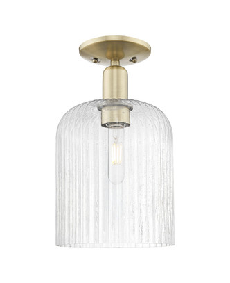 Innovations - 716-1C-AB-G559-8SDY - One Light Semi-Flush Mount - Arcadia - Antique Brass