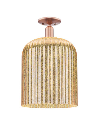 Innovations - 716-1C-AC-G559-12ME - One Light Semi-Flush Mount - Arcadia - Antique Copper