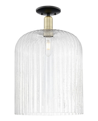 Innovations - 716-1C-BAB-G559-12SDY - One Light Semi-Flush Mount - Arcadia - Black Antique Brass