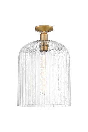 Innovations - 716-1C-BB-G559-12CL - One Light Semi-Flush Mount - Arcadia - Brushed Brass