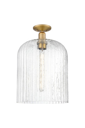 Innovations - 716-1C-BB-G559-12SDY - One Light Semi-Flush Mount - Arcadia - Brushed Brass