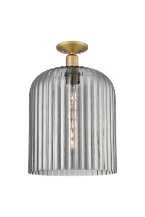 Innovations - 716-1C-BB-G559-12SM - One Light Semi-Flush Mount - Arcadia - Brushed Brass