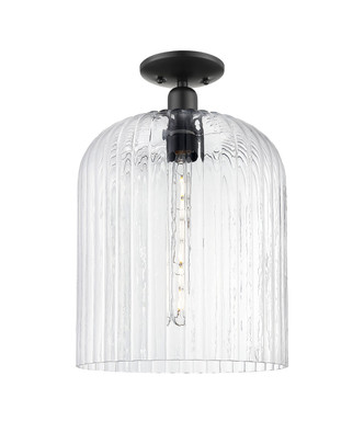 Innovations - 716-1C-BK-G559-12CL - One Light Semi-Flush Mount - Arcadia - Matte Black