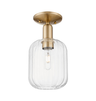 Innovations - 716-1C-CB-G460-7CL - One Light Semi-Flush Mount - Arcadia - Champagne Bronze