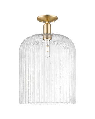 Innovations - 716-1C-CB-G559-12CL - One Light Semi-Flush Mount - Arcadia - Champagne Bronze
